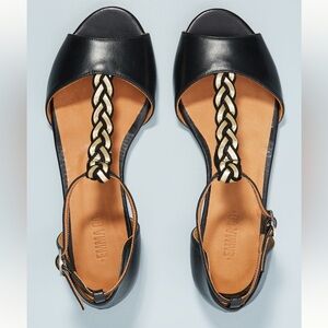 Anthropologie Emma Go Tessa T-Strap Sandals